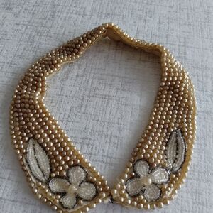 Elegant Pearl Beaded Necklace